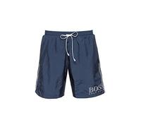 Hugo Boss Men's Starfish BM 2" Logo Swim Short Black, Navy Size S,M,L,XL,XXL (Large, Dark Blue)