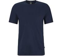 Hugo Boss Mens T-Shirt BOSS H Tessler 199 Mercerised Cotton Tee in Navy Blue