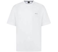 Hugo Boss Mens T-Shirt Mix & Match Loungewear Crew Neck Cotton Tee in White