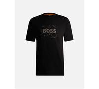 BOSS Logospace T-Shirt - Black, Black, Size M, Men Black
