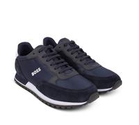 Hugo Boss Mens Trainers Parkour L Runn Lace Up Logo Trainers in Dark Blue