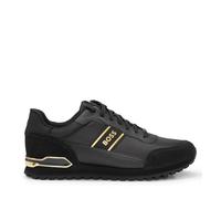 BOSS Mens Parkour Trainers Black/Gold 11 UK
