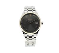Hugo Boss Men's Watch Silver Strap Grey Dial Commissioner 1513834 For Him