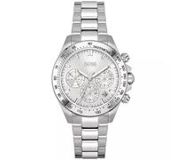 Hugo Boss Novia 1502616 Women's Chronograph Watch - 38mm Silver Dial Stainless Steel Bracelet