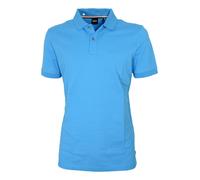 HUGO BOSS Organic Cotton Polo With Embroidered Logo 50468301 Light Blue