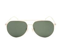Hugo Boss Pilot Sunglasses - Green/Gold - One Size - 100% Mixed