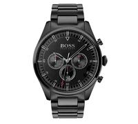 Hugo Boss Pioneer 1513714 Men's Chronograph Watch - 44mm Black Dial Steel Bracelet