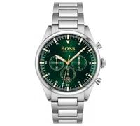 Hugo Boss Pioneer 1513868 Men's Chronograph Watch - 44mm Green Dial