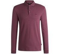 Hugo Boss Polo Shirt BOSS Pado 30 Mens Long Sleeve Polo in Red
