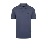 Hugo Boss Polo Shirt Pallas Blue Mens Regular Fit Cotton Short Sleeve