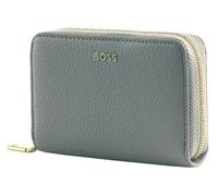 HUGO BOSS Purse Signature Lady Money Wallet Lilac Blue-Grey