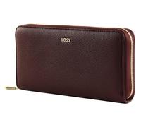 HUGO BOSS Purse Signature Lady Travel Wallet Burgundy