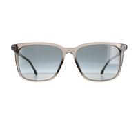 Hugo Boss Rectangle Mens Grey/Dark Grey Gradient 1086/S Sunglasses - One Size