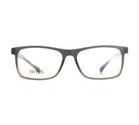 Hugo Boss Rectangular Mens Grey Brown Pattern 1084/IT - One Size