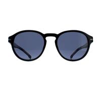 Hugo Boss Round Mens Black Blue 1506/S - One Size