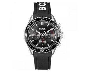 Hugo Boss Runner 1514141 Men's Watch - 43mm Black Dial Silicone