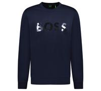 Hugo Boss Salbo Mirror Crewneck Sweatshirt Navy