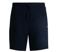 Hugo Boss Shorts BOSS Mens Waffle Structure Lightweight Shorts in Dark Blue