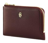 HUGO BOSS Signature Lady Card Holder Burgundy