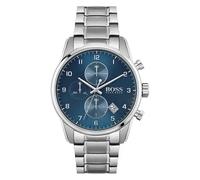 Hugo Boss Skymaster 1513784 Men's Chronograph Watch - 44mm Navy Dial Steel Bracelet