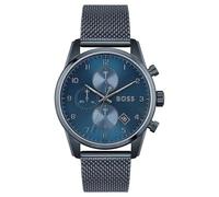 Hugo Boss Skymaster 1513836 Men's Watch - 44mm Navy Dial Mesh Bracelet