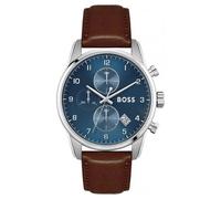 Hugo Boss Skymaster 1513940 Men's Watch - 44mm Blue Dial Leather