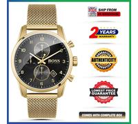 Boss Skymaster Stainless Steel Men's Chronograph Quartz Watch