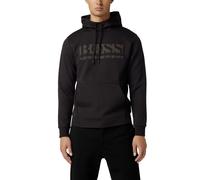HUGO BOSS Soody 2 Logo Hoodie Pullover Sweatshirt Jumper Black Long Sleeve L