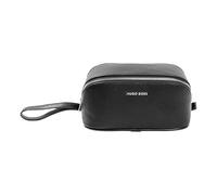 HUGO BOSS Toiletry Bag, Black, 8.66 in x 3.94 in x 4.33 in, Black, 8.66 in x 3.94 in x 4.33 in, Toiletry Bag