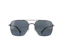 Hugo Boss Sunglasses 1045/S V81 IR Dark Ruthenium Grey Blue