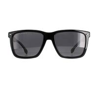 Hugo Boss Sunglasses BOSS 1317/S 284 IR Black Ruthenium Grey Blue