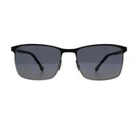 Hugo Boss Men's Rectangle Matte Black Ruthenium Grey BOSS 1635/S Hugo Boss Black One Size