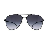 Hugo Boss Sunglasses BOSS 1641/S C60 003 (9O) Matte Black Aviator Dark Grey Gradient 60/14/150 Men