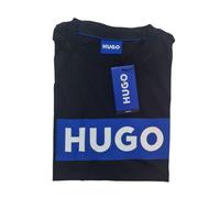 HUGO BOSS T-SHIRT HUGO NICO 50522376 REG FIT BLACK SIZE L NEW NWT