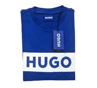 Hugo Nico Blue Short Sleeve T-shirt Blue L Men