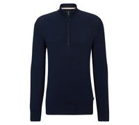 Hugo Boss Tenore 19 Men’s Slim Fit Quarter Zip Jumper Dark Blue