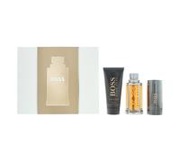 Hugo Boss The Scent 3 Piece Gift Set: Eau De Toilette 100ml - Shower Gel 100ml - Deodorant Stick 75ml