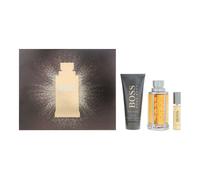 Hugo Boss The Scent For Men 3 Piece Gift Set: Eau De Toilette 100ml - Eau De Toilette 10ml - Shower Gel 100ml