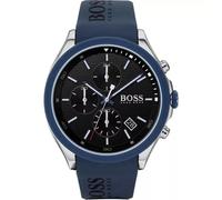 Hugo Boss Velocity 1513717 Men's Watch - 44mm Black Dial Rubber Strap