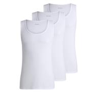 Hugo Boss Vests 3 Pack Mens White Tank Tops Size S New Boxed