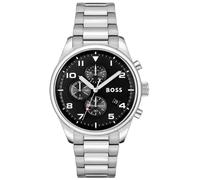 Hugo Boss View 1514008 Men's Watch - 44mm Black Dial Stainless Steel