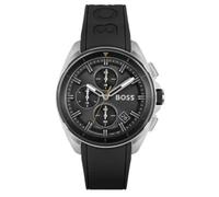 Hugo Boss Volane 1513953 Men's Chronograph Watch - 44mm Black Dial Rubber Strap