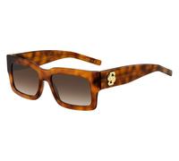Hugo Boss Woman BOSS 1654/S 086/HA Sunglasses Acetate Havana Brown Squared Shaded