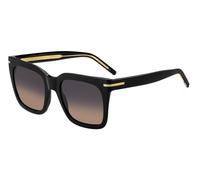 Hugo Boss Woman Hugo Boss BOSS 1656/S 807/PR Sunglasses Acetate Black Multicolor Squared Shaded