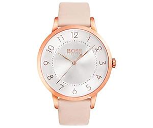 Hugo Boss Women's Analogue Quartz Watch with Leather Strap - 1502407