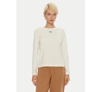 HUGO BOSS Womens Beige Pyjama Long Sleeve T-shirt Ladies Small BNWT C2328