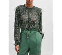 Hugo Boss Women's C_Baccina Regular-Fit Blouse - Orange