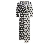 Hugo Boss Womens/Ladies Danotta Wrap Dress - Black/White - Black/White - 4 UK