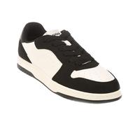 Hugo Boss Womens Hadrian Tennis Trainers - White/Black - 7 UK - White/Black - 100% Mixed