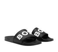 Hugo Boss Womens/Ladies Kirk Logo Sliders - Black - Black - 6 UK